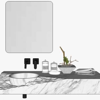 北欧现代卫生间