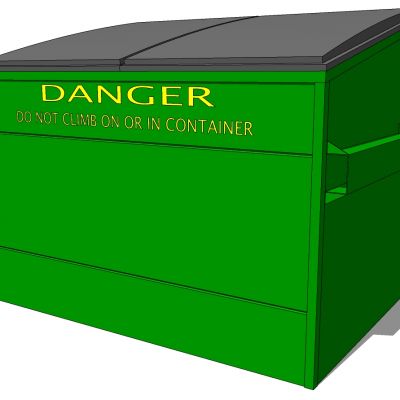 现代简约户外垃圾桶垃圾箱