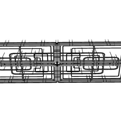 工业风空调管道管线构件