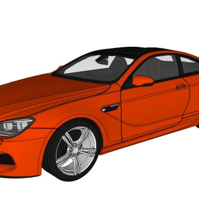 宝马汽车跑车构件