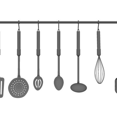 现代厨房摆件厨具铲子