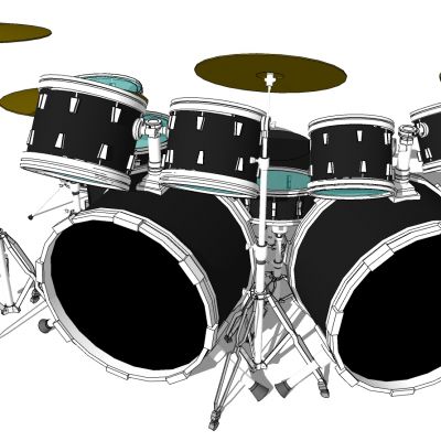 乐器音乐器材架子鼓构件