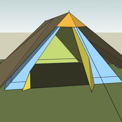 露营野炊帐篷构件