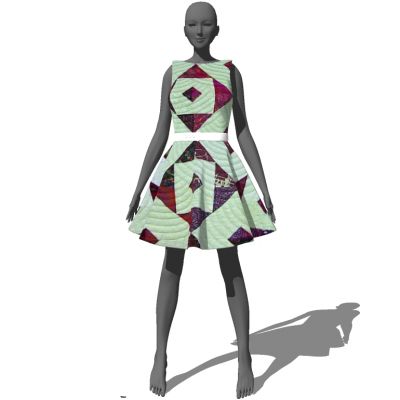 女装人物服饰服装模特