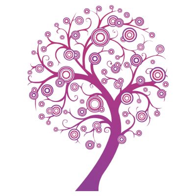 室外园林景观树圈圈树