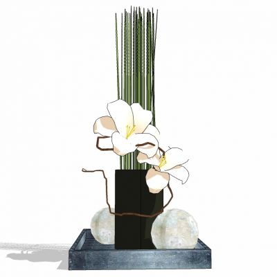 现代插花花艺花瓶