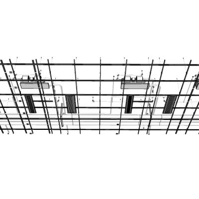 工业风空调管道管线构件
