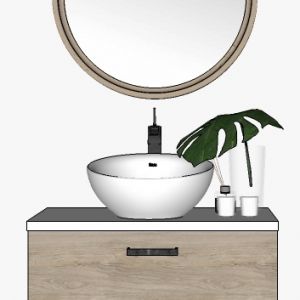 北欧现代卫生间