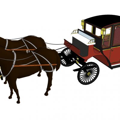 欧式法式马车构件