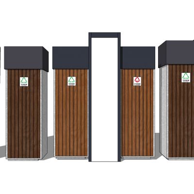 现代简约户外垃圾桶垃圾箱