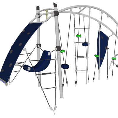 现代办公室综合健身设备