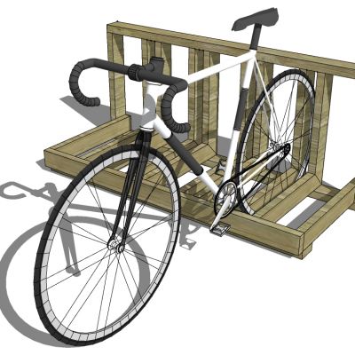 自行车山地车车架构件