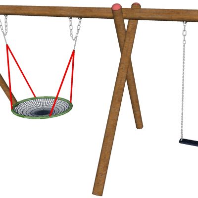 儿童游乐娱乐城设施器材滑梯秋千构件