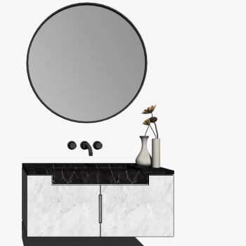 北欧现代卫生间