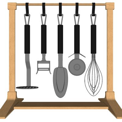 现代厨房摆件厨具