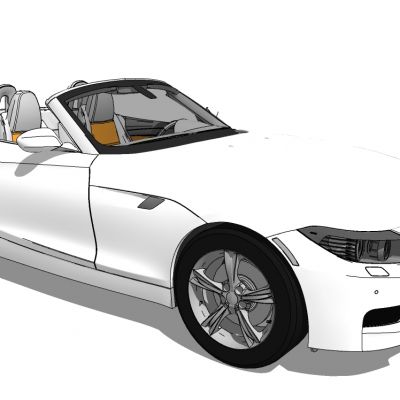 宝马汽车跑车构件