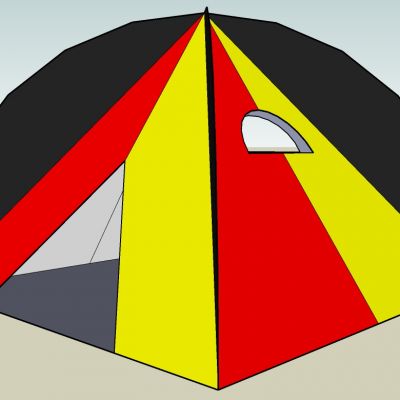 露营野炊帐篷构件