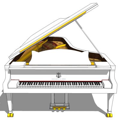 乐器音乐器材古典复古欧式钢琴