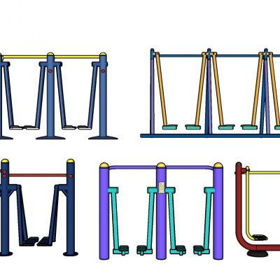 户外室外健身器材构件