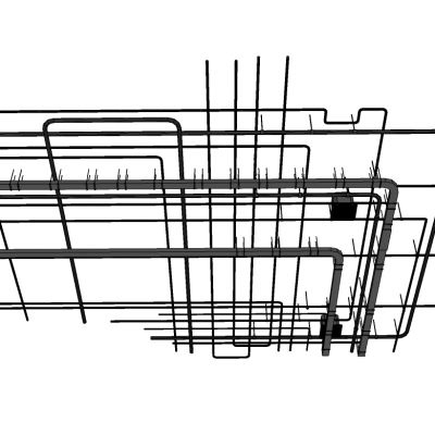 工业风空调管道管线构件