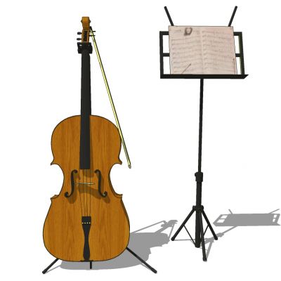 乐器音乐器材大提琴构件