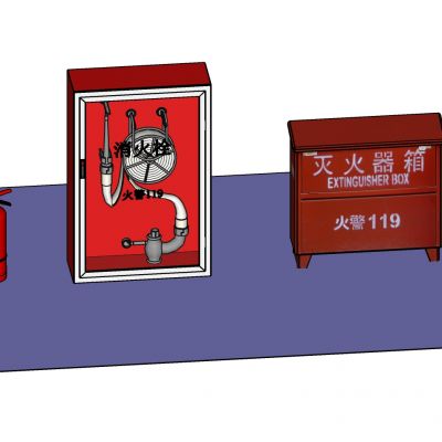 消防器材灭火器消防水带消火栓箱