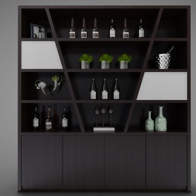 现代风格装饰柜