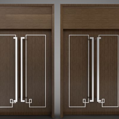 现代风格门