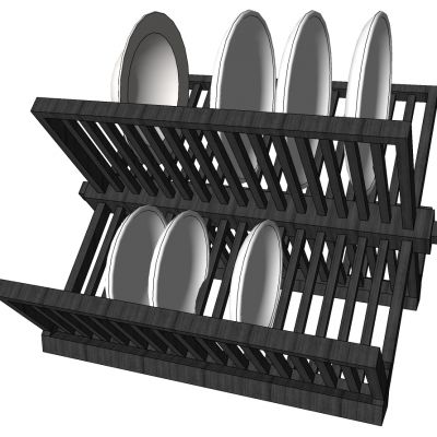 厨房摆件盘子碗架餐具