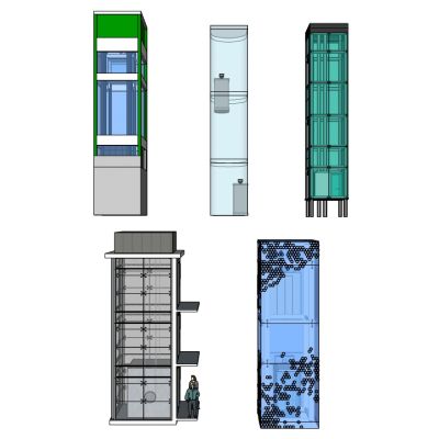 玻璃观光电梯升降梯架子构件
