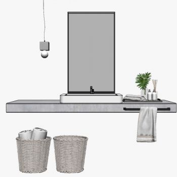 北欧现代卫生间