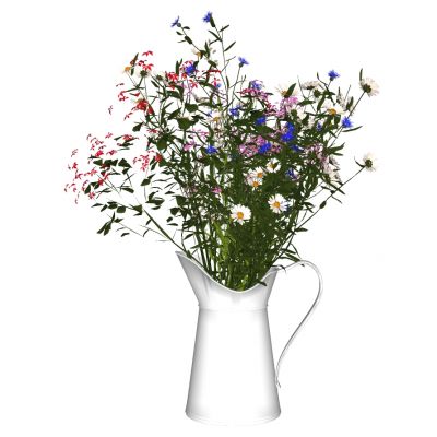 欧式美式花瓶花艺插花小甘菊