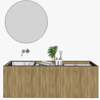 北欧现代卫生间