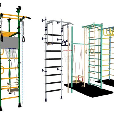 现代广场户外健身器材太空漫步机组合