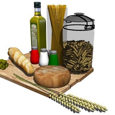 面包厨房调料组合