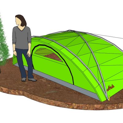 露营野炊帐篷构件