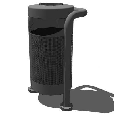 现代简约户外垃圾桶垃圾箱