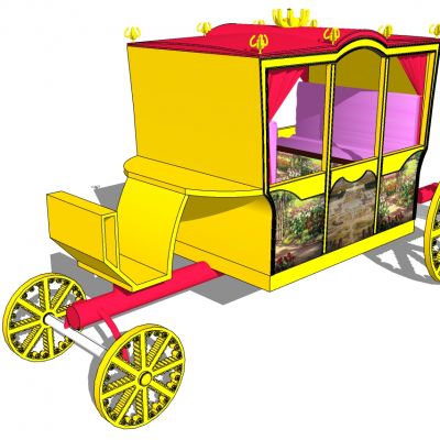 欧式法式马车构件