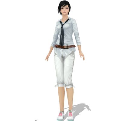 女装人物服饰服装模特