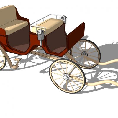 欧式法式马车构件