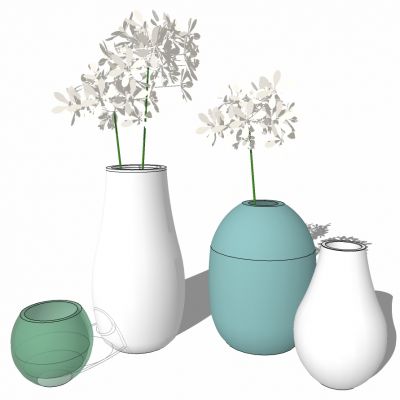 现代花艺插花花瓶摆件