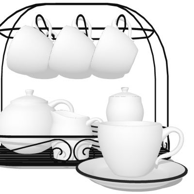 厨房摆件盘子碗架餐具