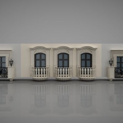 欧式式风格墙体