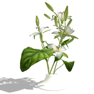 花卉花瓶插花花艺摆件