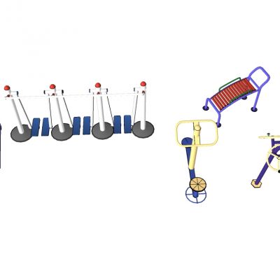 户外健身器材构件