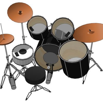 乐器音乐器材架子鼓构件