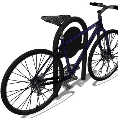 自行车山地车车架构件