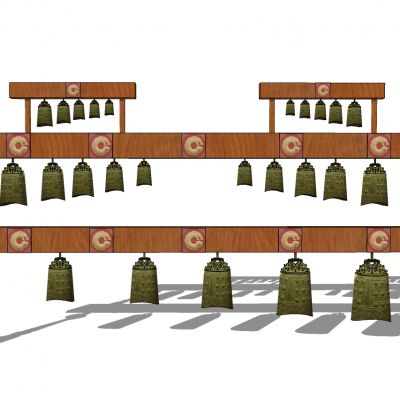 古典古代乐器编钟构件