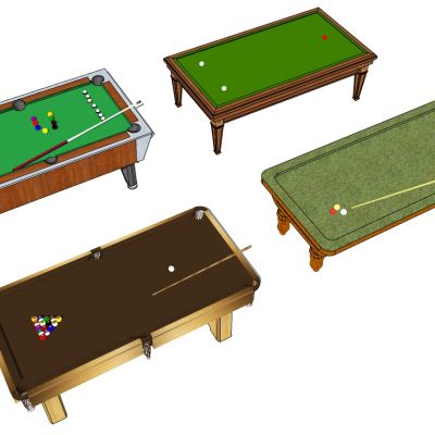 现代美式斯诺克台球桌球杆