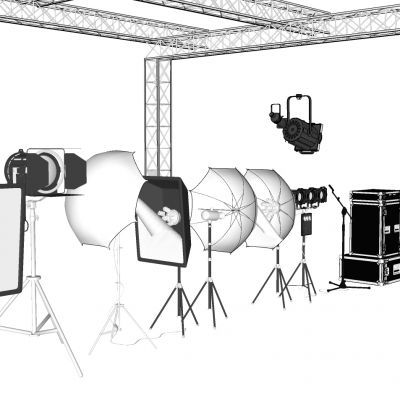 摄影棚探照灯摄影支架摄影器材